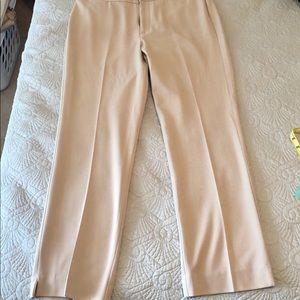 Charted Club Ankle Length Pants Khaki